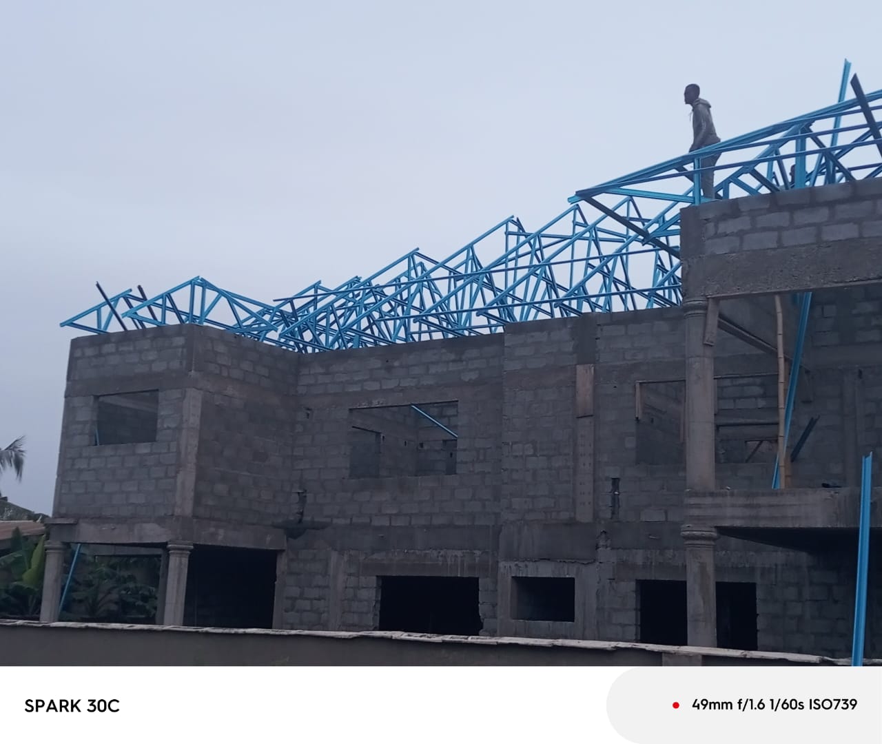 Residential Project 02 construction progress view 1