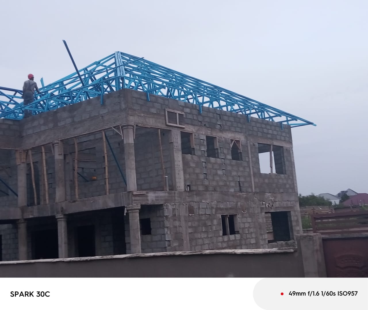 Residential Project 02 construction progress view 2