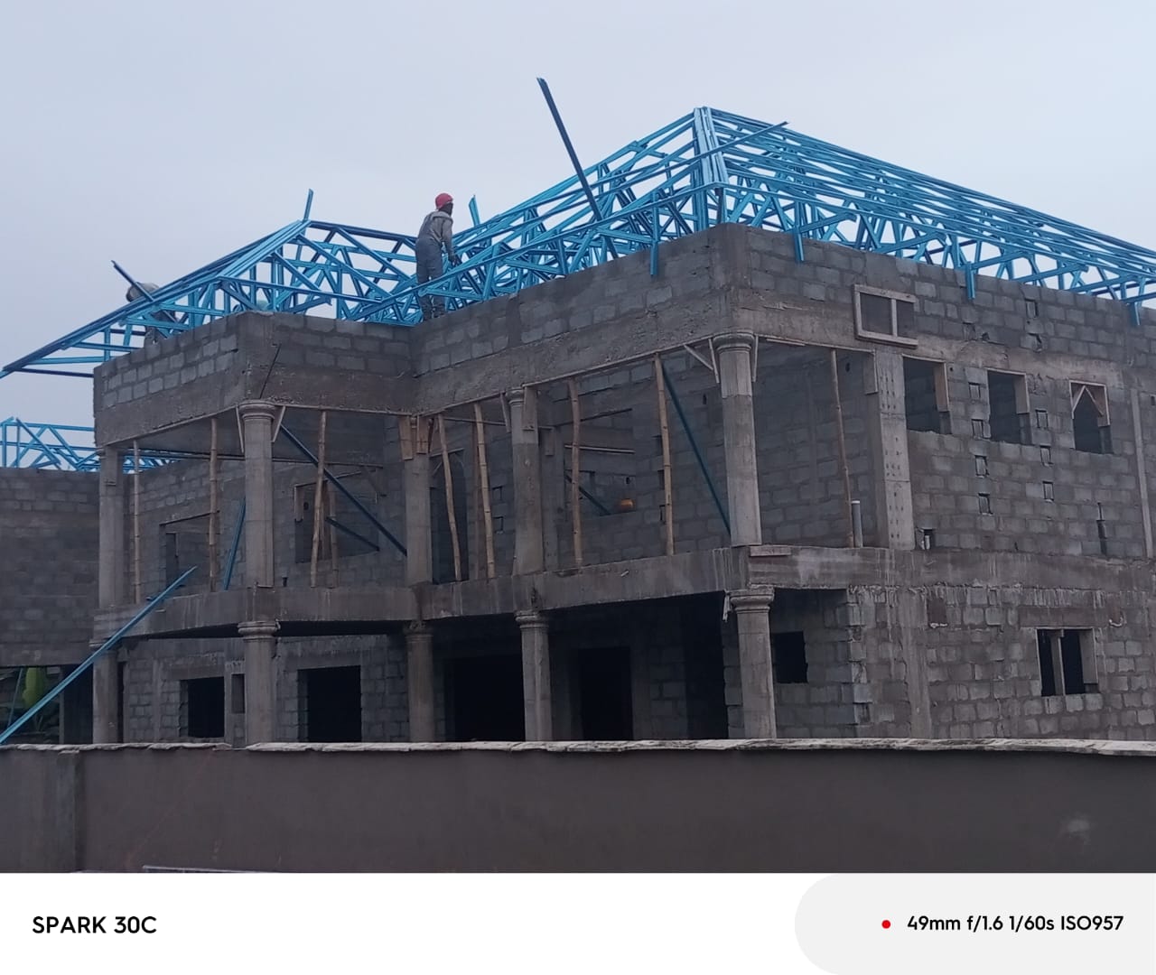 Residential Project 02 construction progress view 3