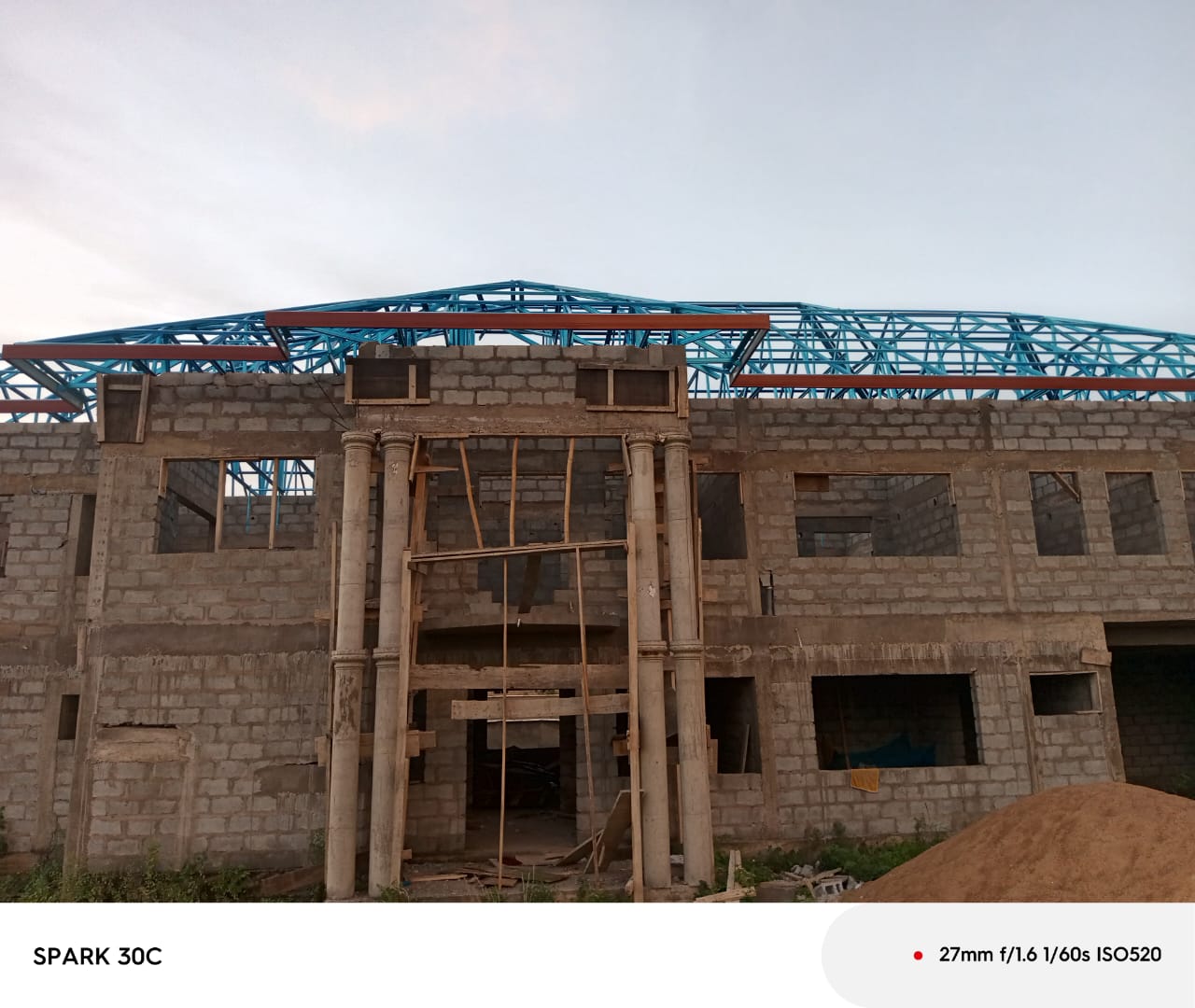 Residential Project 02 construction progress view 6
