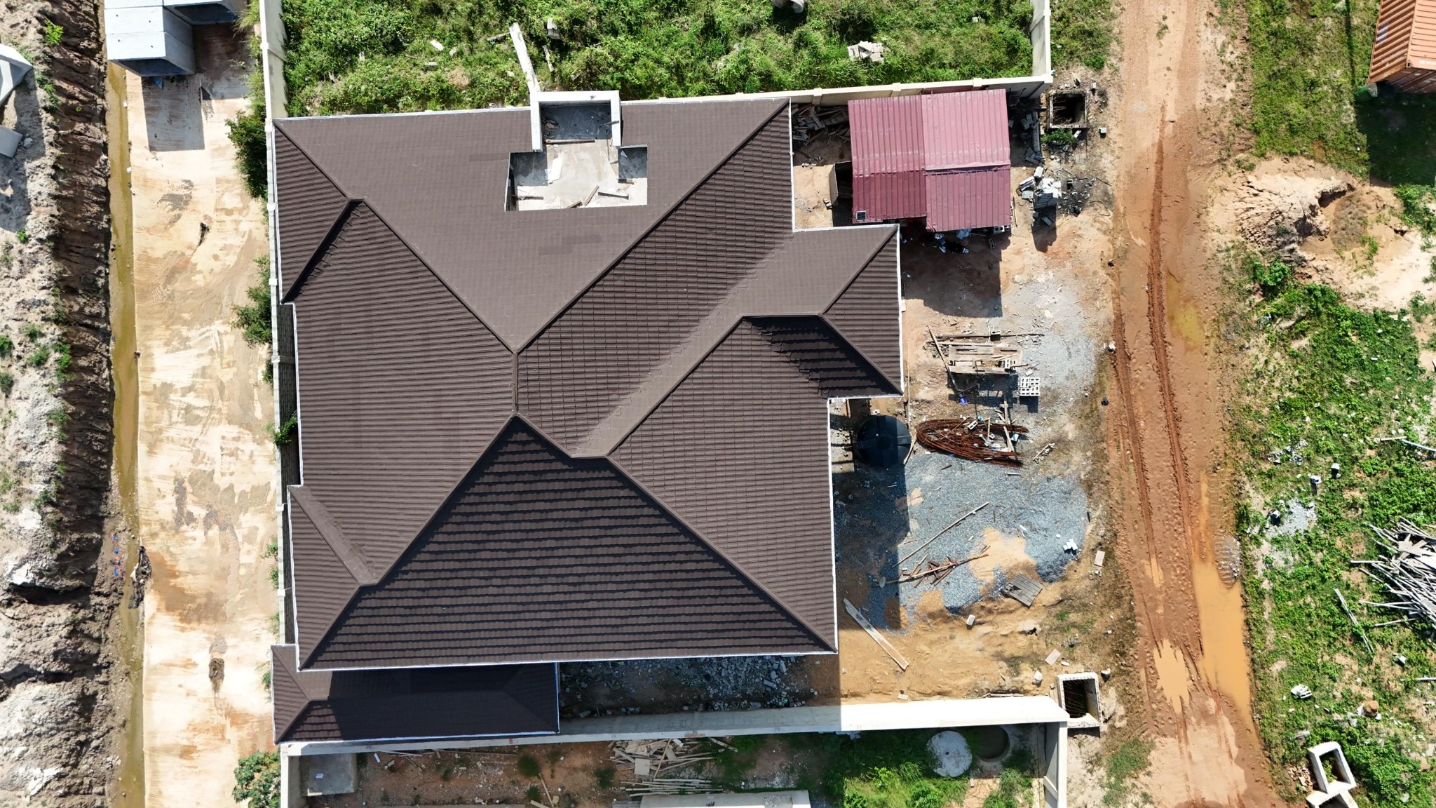 Residential Project 01 construction progress view 2