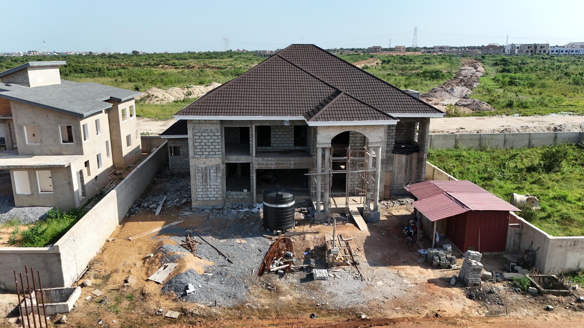 Residential Project 01 construction progress view 4