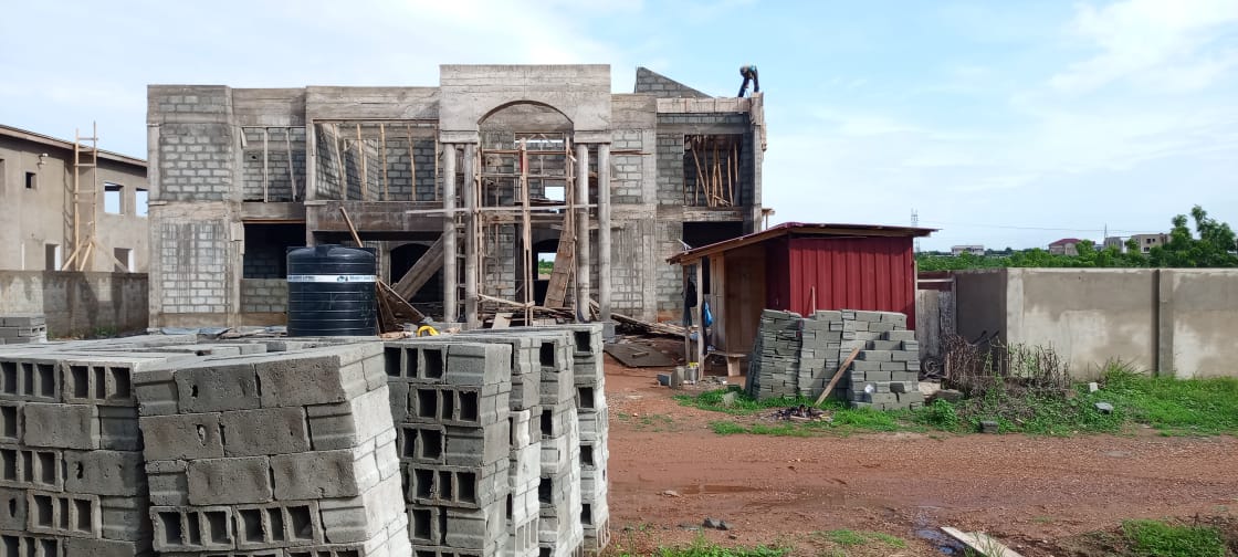 Residential Project 01 construction progress view 7